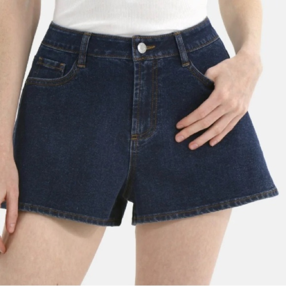 Denim Mom Shorts, 2.25'' Inseam